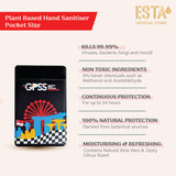ESTA GPSS Exclusive Alcohol Free Hand Sanitiser 20ml Card Triple Bundle