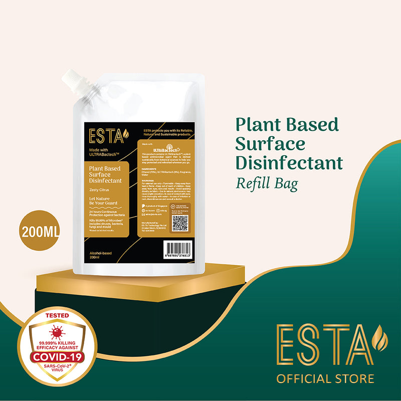 ESTA Surface Disinfectant Refill Bag 200ml