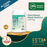 ESTA Alcohol-Free 2-in-1 Hand Sanitiser Refill Bag 200ml